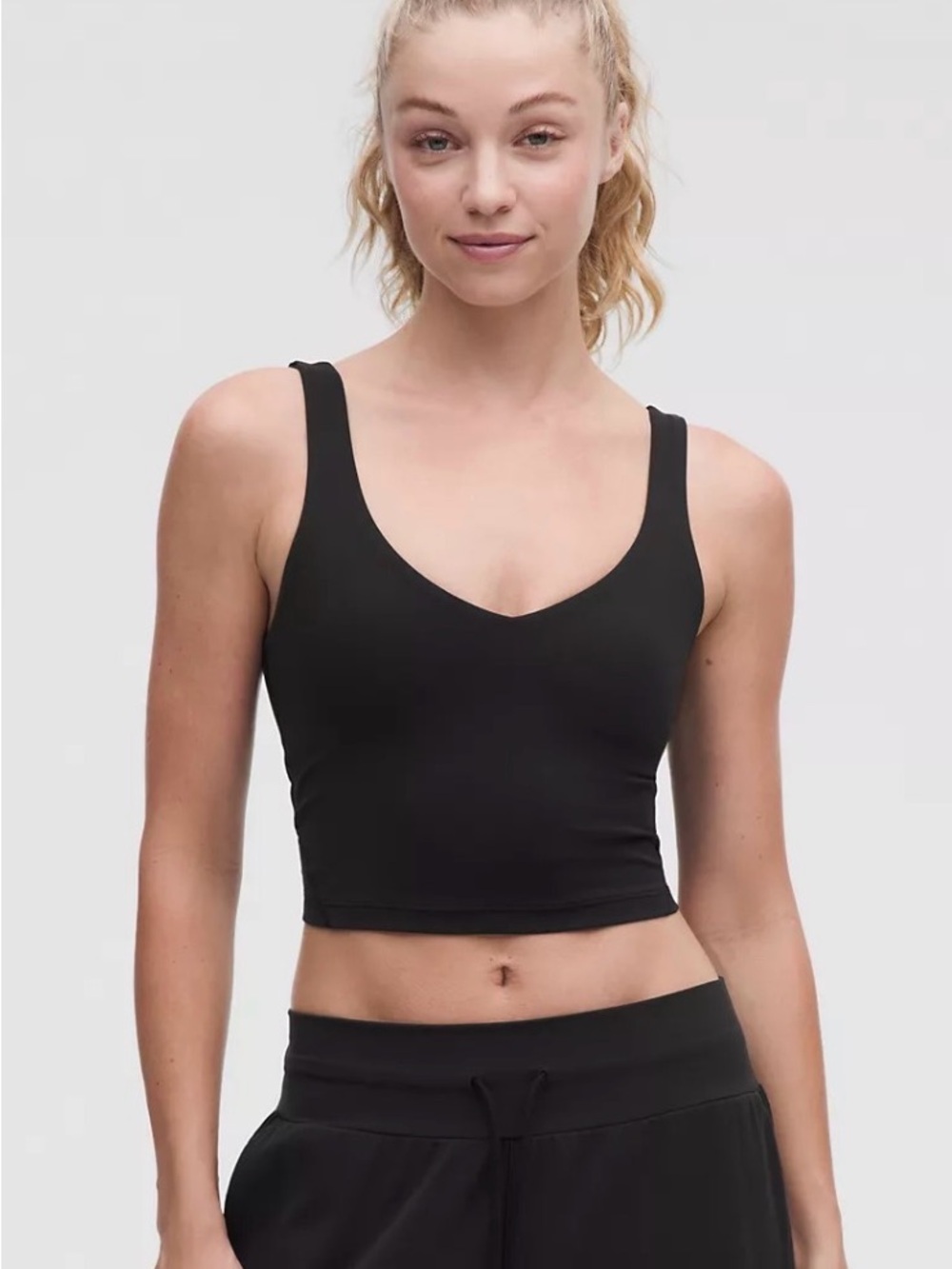 Black Lululemon Align Tank